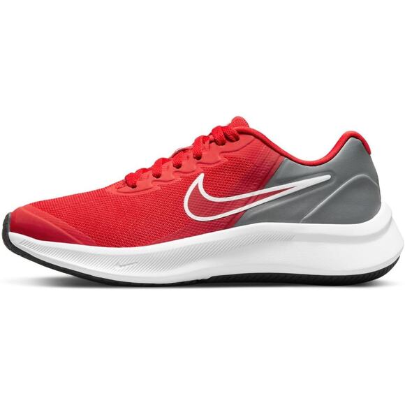 NWT NIKE Boy's Sneaker, University Red University Grey Rojas, 38 EU/5.5 US - Picture 1 of 7